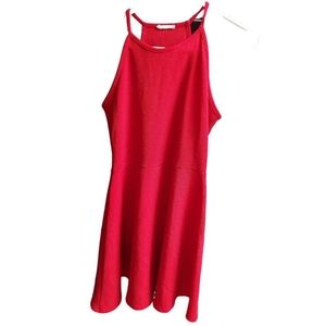 Red Olivia Rae A-Line Dress - Large